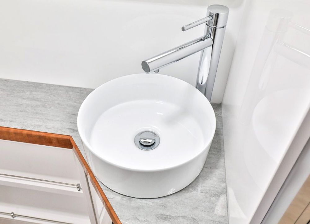 Wirraway 260 SL Motorhome Showing the slideout room